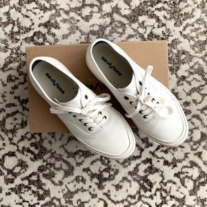 SeaVees Sneaker Legend Bleach Poplin Twill